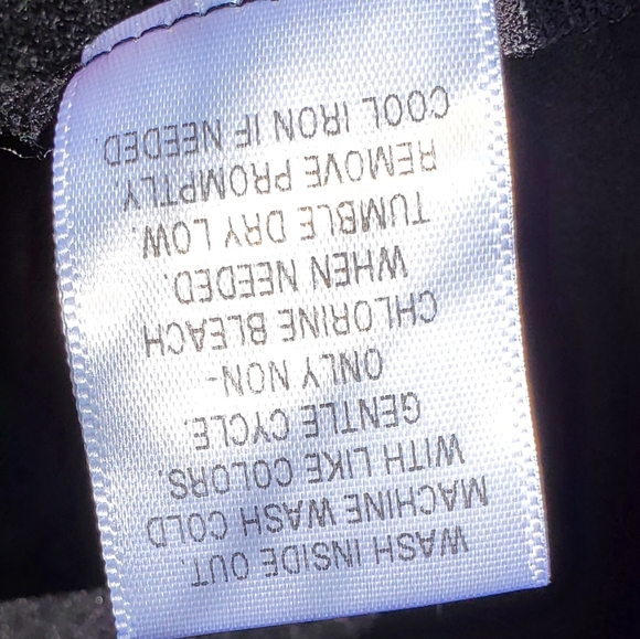 Button front skirt sz Sm, black - Picture 9 of 14